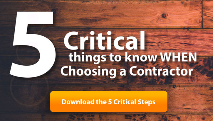 5 Critical things to know when choosing a contractor